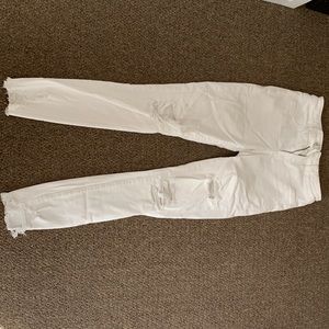 White American Eagle ripped jeans. They are a size 2-regular.